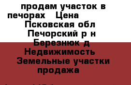 продам участок в печорах › Цена ­ 100 000 - Псковская обл., Печорский р-н, Березнюк д. Недвижимость » Земельные участки продажа   